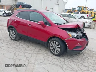 2017 Buick Encore Preferred with VIN KL4CJASB0HB156287, listed as a IAAI auction lot 42444490 with 39,058 mi miles and . Bid and sale history available at DreamBid. Image 1.