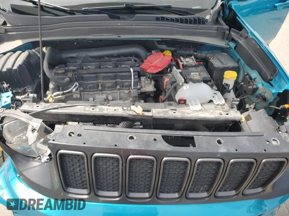 2021 Jeep Renegade 80th Anniversary with VIN ZACNJDBB3MPN31456, listed as a Copart auction lot 56538105 with Not provided miles and Salvage title. Bid and sale history available at DreamBid. Image 12.