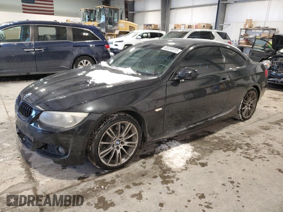 2011 BMW 3 Series 335i xDrive with VIN WBAKF9C55BE262280, listed as a Copart auction lot 45534915 with 98,207 mi miles and Salvage Title. Bid and sale history available at carsss.com. Image 1.