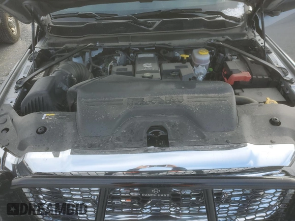 2024 Ram 3500 Laramie with VIN 3C63RRJLXRG272877, listed as a Copart auction lot 45136205 with 5,025 mi miles and Salvage Title. Bid and sale history available at carsss.com. Image 11.