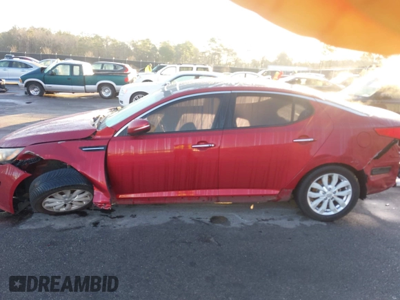 2014 Kia Optima EX with VIN 5XXGN4A7XEG311475, listed as a IAAI auction lot 41763377 with 304,190 mi miles and . Bid and sale history available at carsss.com. Image 14.