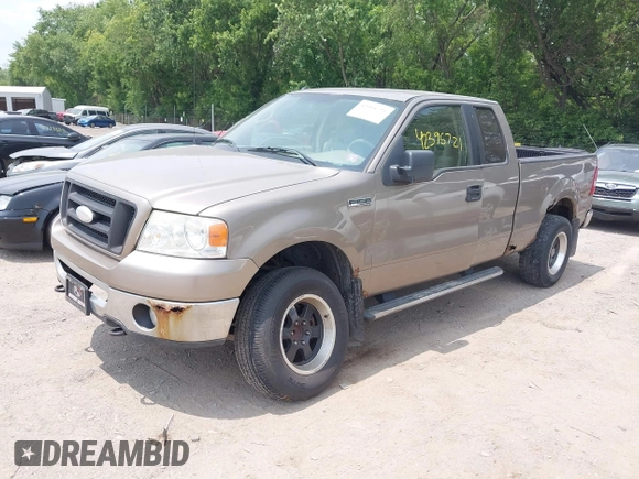 2006 Ford F-150 XLT with VIN 1FTPX14526NB60947, listed as a IAAI auction lot 42395721 with 140,798 mi miles and . Bid and sale history available at DreamBid. Image 2.