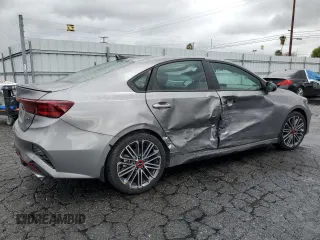 2024 Kia Forte GT with VIN 3KPF44AC9RE729360, listed as a Copart auction lot 44083615 with 10,662 mi miles and Salvage Title. Bid and sale history available at carsss.com. Image 3.