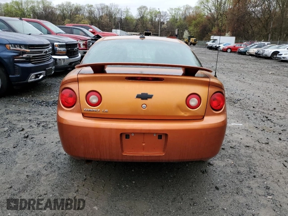 2005 Chevrolet Cobalt with VIN 1G1AL14F657616602, listed as a Copart auction lot 51790185 with 165,170 mi miles and Salvage Title. Bid and sale history available at DreamBid. Image 6.