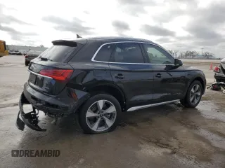2024 Audi Q5 Prestige with VIN WA1CBAFY5R2026826, listed as a Copart auction lot 44320035 with 7,496 mi miles and Salvage Title. Bid and sale history available at carsss.com. Image 3.