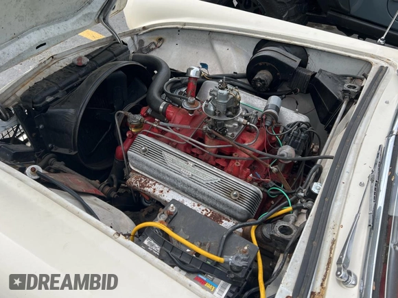 1955 Ford Thunderbird с VIN P5FH196050, выставлен на аукционе Copart как лот 57207065 с пробегом 79 924 миль миль и Чистый • Clean title. История ставок и продаж доступна на DreamBid. Изображение 7.