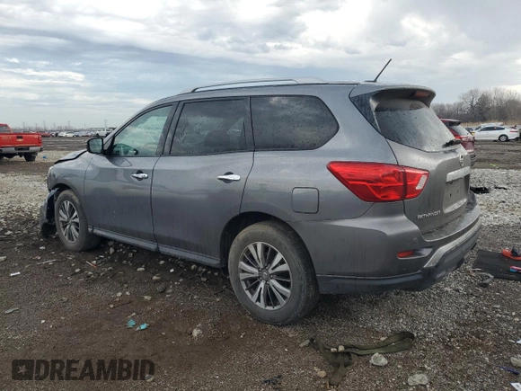 2018 Nissan Pathfinder SV with VIN 5N1DR2MNXJC629821, listed as a Copart auction lot 51023465 with 64,270 mi miles and Salvage Title. Bid and sale history available at carsss.com. Image 2.