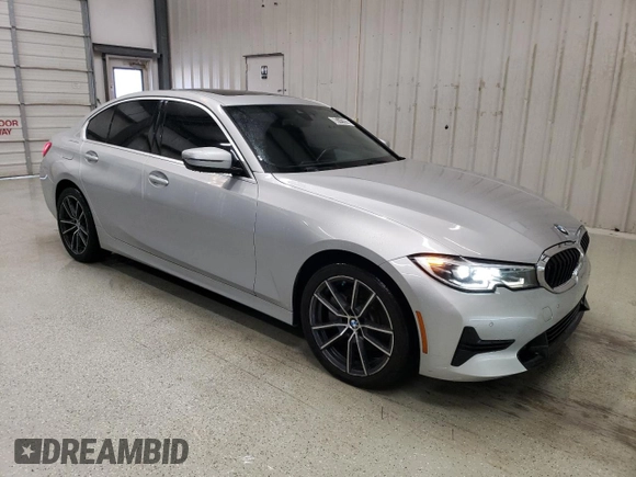 2020 BMW 3 Series 330i xDrive with VIN WBA5R7C0XLFH72331, listed as a Copart auction lot 88741295 with 94,483 mi miles and Clean Title. Bid and sale history available at DreamBid. Image 4.