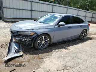 2024 Honda Civic Touring with VIN 2HGFE1F97RH313662, listed as a Copart auction lot 61184005 with 25,315 mi miles and Salvage title. Bid and sale history available at DreamBid. Image 1.