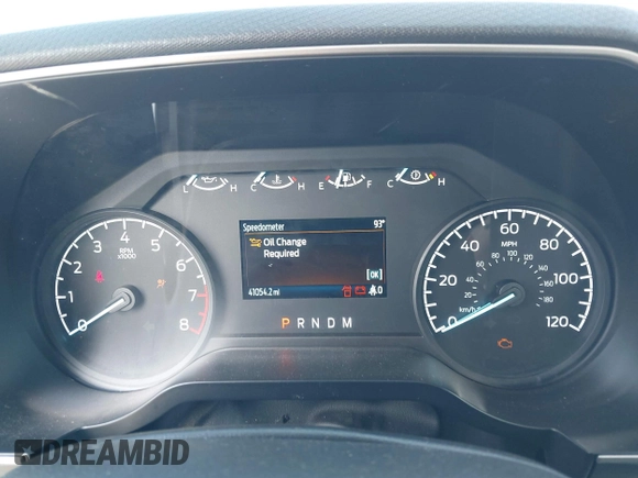 2023 Ford F-150 XL with VIN 1FTEW1C55PKD33889, listed as a IAAI auction lot 42334571 with 41,054 mi miles and . Bid and sale history available at DreamBid. Image 7.