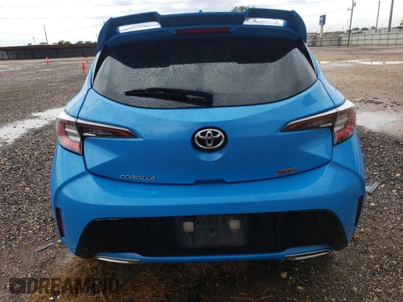 2019 Toyota Corolla Hatchback SE with VIN JTNK4RBE8K3055593, listed as a Copart auction lot 64194594 with 157,171 mi miles and Salvage Title. Bid and sale history available at carsss.com. Image 6.