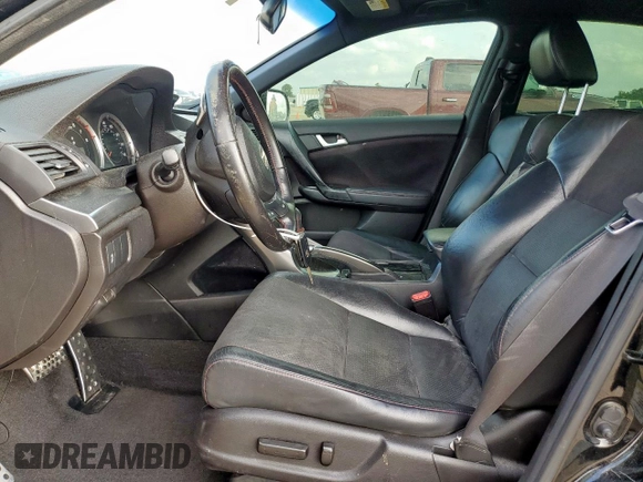2012 Acura TSX Special Edition with VIN JH4CU2F88CC013106, listed as a Copart auction lot 59029865 with 184,338 mi miles and Salvage title. Bid and sale history available at DreamBid. Image 7.