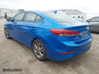 2017 Hyundai Elantra Value Edition with VIN KMHD84LF0HU191288, listed as a IAAI auction lot 41866252 with 40,407 mi miles. Bid and sale history available at carsss.com. Image 3.