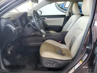 2011 Lexus CT 200h with VIN JTHKD5BH8B2016353, listed as a Copart auction lot 56593395 with 182,156 mi miles and Salvage title. Bid and sale history available at DreamBid. Image 7.