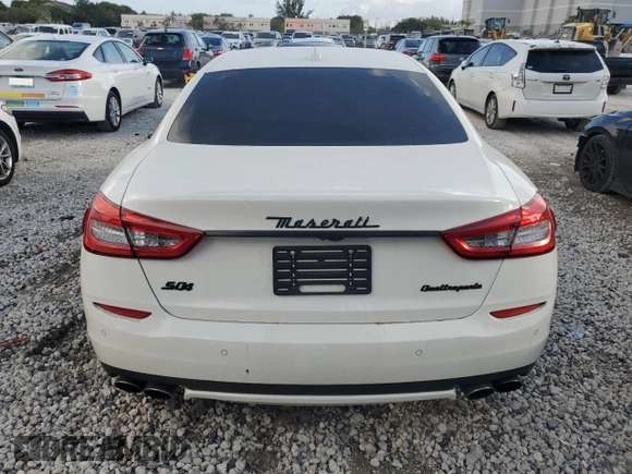 2014 Maserati Quattroporte S Q4 z VIN ZAM56RRA6E1097495, wystawiony jako Copart lot #56011895 z przebiegiem 98 369 mil mil oraz Czysty tytuł • Clean title. Historia ofert i sprzedaży dostępna na DreamBid. Obrazek 6.