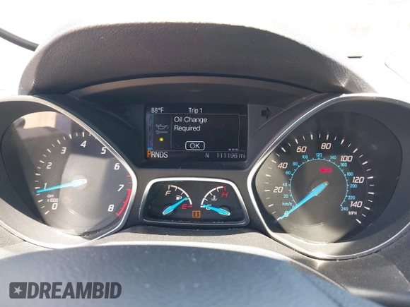 2016 Ford Escape SE with VIN 1FMCU0G71GUA90648, listed as a IAAI auction lot 42052722 with 111,196 mi miles. Bid and sale history available at carsss.com. Image 7.