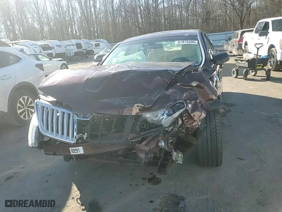 2009 Lincoln MKS with VIN 1LNHM94R69G613311, listed as a Copart auction lot 87873395 with 0 mi miles and Salvage Title. Bid and sale history available at carsss.com. Image 11.