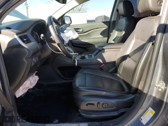 2021 GMC Acadia SLT with VIN 1GKKNML4XMZ169965, listed as a Copart auction lot 81343384 with 38,417 mi miles and Salvage Title. Bid and sale history available at DreamBid. Image 7.