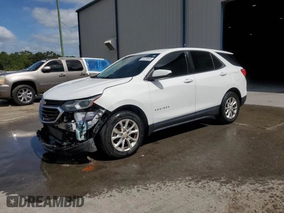 2018 Chevrolet Equinox LT with VIN 2GNAXJEV5J6203055, listed as a Copart auction lot 55229845 with 171,495 mi miles and Salvage Title. Bid and sale history available at carsss.com. Image 1.