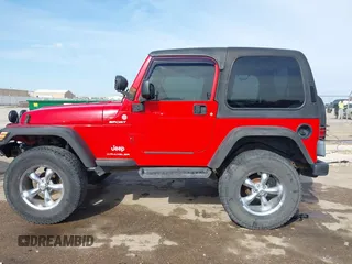2004 Jeep Wrangler Sport with VIN 1J4FA49S54P744171, listed as a IAAI auction lot 41974657 with 173,230 mi miles. Bid and sale history available at carsss.com. Image 14.