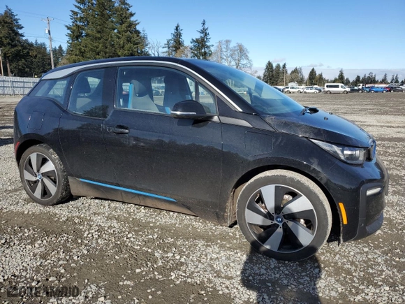 2018 BMW i3 with VIN WBY7Z4C51JVD96190, listed as a Copart auction lot 43567865 with 21,939 mi miles and Salvage Title. Bid and sale history available at carsss.com. Image 4.