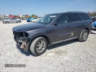 2018 Dodge Durango SXT z VIN 1C4RDHAG9JC408373, wystawiony jako Copart lot #52488855 z przebiegiem 103 567 mil mil oraz Szkoda całkowita • Salvage title. Historia ofert i sprzedaży dostępna na DreamBid. Obrazek 1.