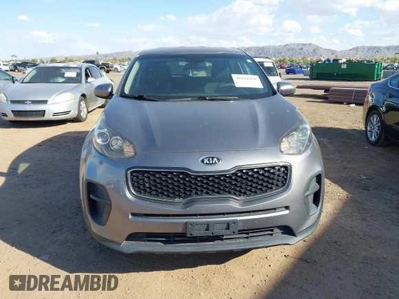 2017 Kia Sportage LX with VIN KNDPM3AC9H7108276, listed as a IAAI auction lot 41924350 with 101,609 mi miles. Bid and sale history available at carsss.com. Image 12.