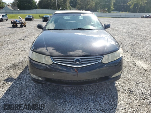 2002 Toyota Solara SE with VIN 2T1FF22P12C592550, listed as a Copart auction lot 74239934 with 221,988 mi miles and Salvage Title. Bid and sale history available at DreamBid. Image 5.