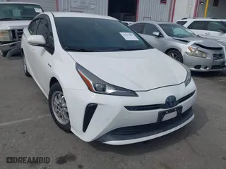 2019 Toyota Prius L Eco with VIN JTDKARFU2K3075613, listed as a IAAI auction lot 41691401 with 83,053 mi miles. Bid and sale history available at carsss.com. Image 1.