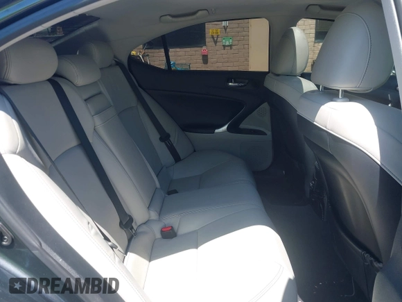 2010 Lexus IS 250 with VIN JTHBF5C28A5124733, listed as a IAAI auction lot 42566012 with 108,017 mi miles and . Bid and sale history available at DreamBid. Image 8.