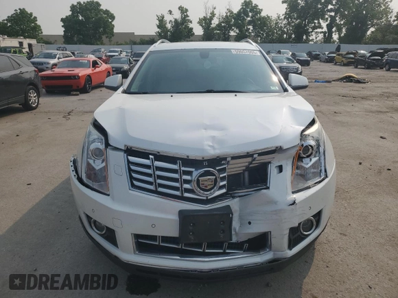 2013 Cadillac SRX Performance Collection with VIN 3GYFNDE30DS568330, listed as a Copart auction lot 59057005 with 163,817 mi miles and Salvage title. Bid and sale history available at DreamBid. Image 5.