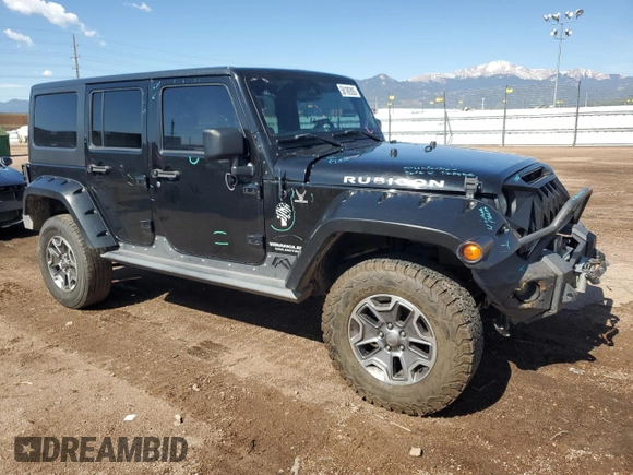 2013 Jeep Wrangler Unlimited Rubicon с VIN 1C4HJWFGXDL681294, выставлен на аукционе Copart как лот 58189305 с пробегом 148 414 миль миль и Списание • Salvage title. История ставок и продаж доступна на DreamBid. Изображение 4.