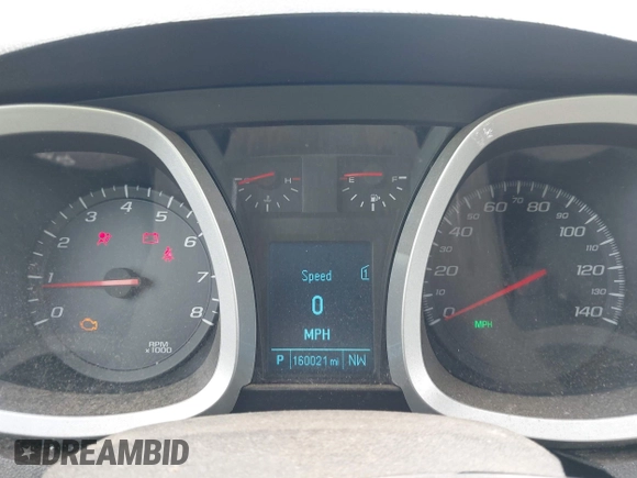 2012 Chevrolet Equinox LT w/1LT with VIN 2GNFLDE54C6395106, listed as a IAAI auction lot 41974997 with 160,021 mi miles. Bid and sale history available at carsss.com. Image 7.