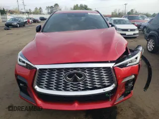 2023 Infiniti QX55 Sensory with VIN 3PCAJ5LR0PF114889, listed as a Copart auction lot 54241355 with 32,363 mi miles and Salvage Title. Bid and sale history available at DreamBid. Image 5.