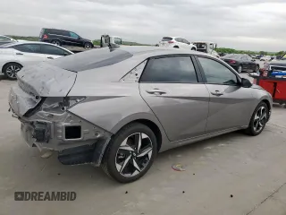 2023 Hyundai Elantra SEL with VIN KMHLS4AG6PU443567, listed as a Copart auction lot 51771275 with 50,007 mi miles and Salvage Title. Bid and sale history available at DreamBid. Image 3.