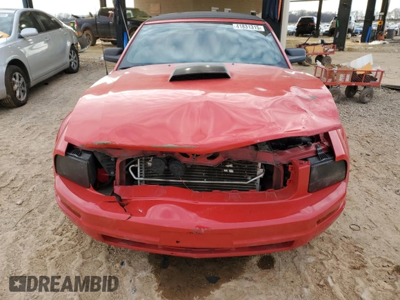 2009 Ford Mustang with VIN 1ZVHT84N995115322, listed as a Copart auction lot 41831315 with 189,669 mi miles and Salvage title. Bid and sale history available at DreamBid. Image 5.