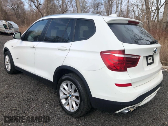 2017 BMW X3 xDrive28i with VIN 5UXWX9C54H0D97940, listed as a Copart auction lot 51627025 with 141,240 mi miles and Clean Title. Bid and sale history available at DreamBid. Image 2.