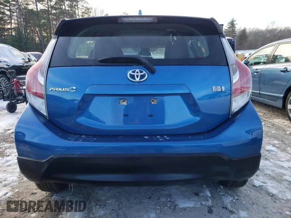 2017 Toyota Prius One with VIN JTDKDTB32H1595204, listed as a Copart auction lot 83660754 with 74,505 mi miles and Salvage Title. Bid and sale history available at carsss.com. Image 6.