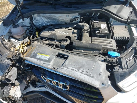 2017 Audi Q3 Premium with VIN WA1BCCFS3HR006676, listed as a IAAI auction lot 41586016 with 73,461 mi miles. Bid and sale history available at carsss.com. Image 10.
