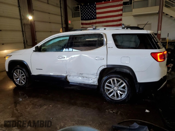 2017 GMC Acadia SLE with VIN 1GKKNSLA2HZ287993, listed as a Copart auction lot 88543435 with 95,505 mi miles and Salvage Title. Bid and sale history available at carsss.com. Image 2.