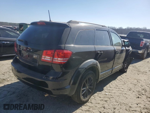 2020 Dodge Journey SE Value with VIN 3C4PDCAB0LT276495, listed as a Copart auction lot 46470485 with 57,866 mi miles and Salvage Title. Bid and sale history available at carsss.com. Image 3.