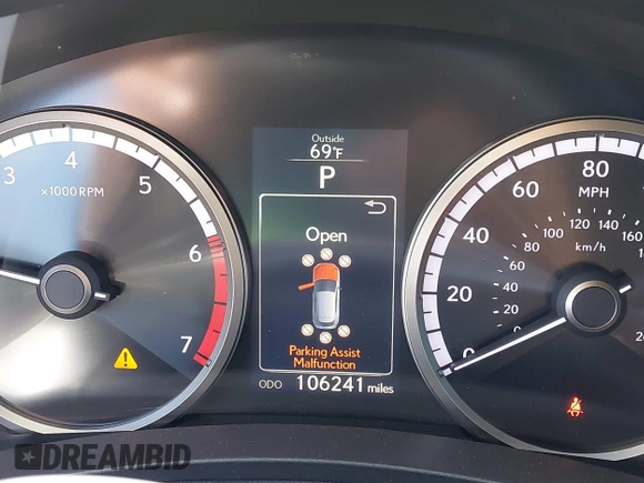 2016 Lexus NX 200t with VIN JTJYARBZ6G2023052, listed as a IAAI auction lot 41932778 with 106,241 mi miles. Bid and sale history available at carsss.com. Image 7.
