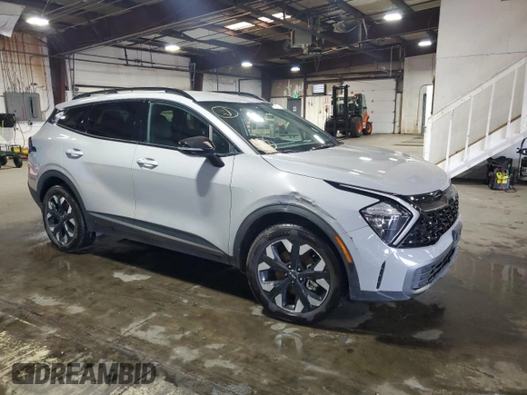 2023 Kia Sportage X-Line with VIN 5XYK6CAF4PG092584, listed as a Copart auction lot 71846724 with 16,284 mi miles and Salvage title. Bid and sale history available at DreamBid. Image 4.