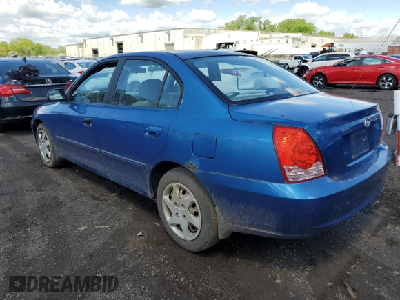 2005 Hyundai Elantra GLS z VIN KMHDN46D15U063723, wystawiony jako Copart lot #56113495 z przebiegiem 115 513 mil mil oraz Szkoda całkowita • Salvage title. Historia ofert i sprzedaży dostępna na DreamBid. Obrazek 2.