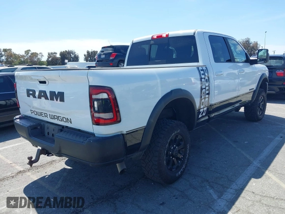 2023 Ram 2500 Power Wagon with VIN 3C6TR5EJ6PG538684, listed as a IAAI auction lot 41944621 with 14,628 mi miles. Bid and sale history available at carsss.com. Image 4.