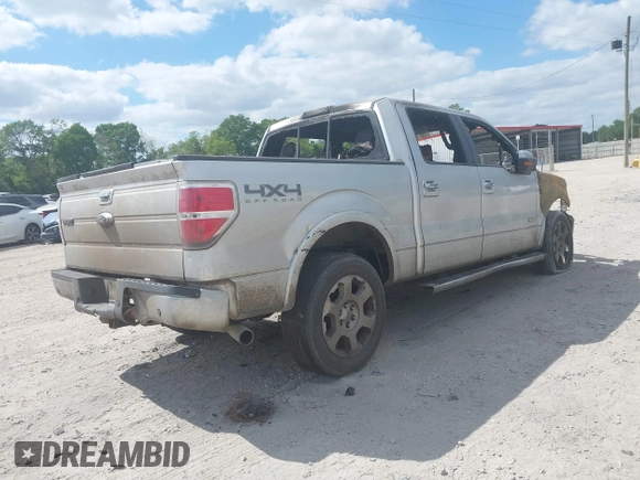2011 Ford F-150 XLT with VIN 1FTFW1ET0BFD21182, listed as a IAAI auction lot 42020096 with 1 mi miles. Bid and sale history available at carsss.com. Image 4.