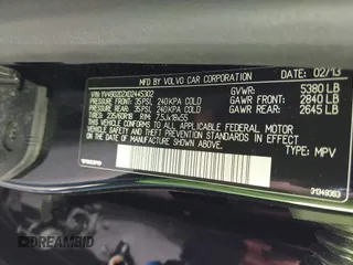 2013 Volvo XC60 T6 с VIN YV4902DZXD2445302, выставлен на аукционе IAAI как лот 42145755 с пробегом 115 547 миль миль и . История ставок и продаж доступна на DreamBid. Изображение 9.