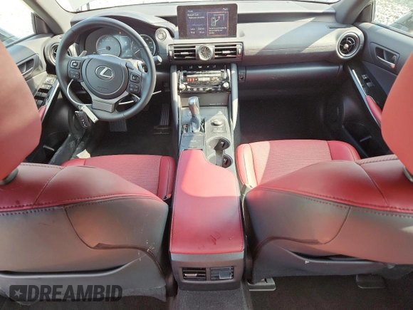 2024 Lexus IS 350 F Sport with VIN JTHBZ1B23R5079875, listed as a Copart auction lot 64436945 with 11,542 mi miles and Clean title. Bid and sale history available at DreamBid. Image 8.