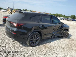 2022 Acura MDX w/A-Spec Package with VIN 5J8YE1H02NL030168, listed as a Copart auction lot 69001204 with 45,231 mi miles and Salvage Title. Bid and sale history available at carsss.com. Image 3.
