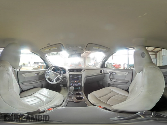 2014 Chevrolet Traverse LTZ with VIN 1GNKRJKD5EJ218402, listed as a Copart auction lot 89188355 with 161,969 mi miles and Salvage Title. Bid and sale history available at DreamBid. Image 14.